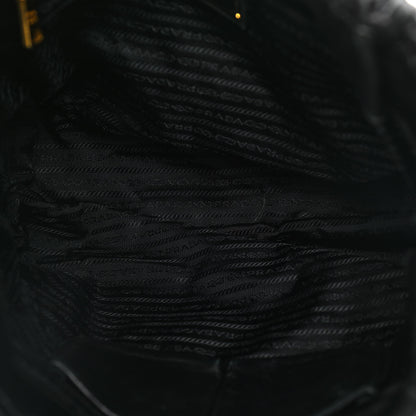 Prada Nappa Gaufre Tote Black 4 of 10