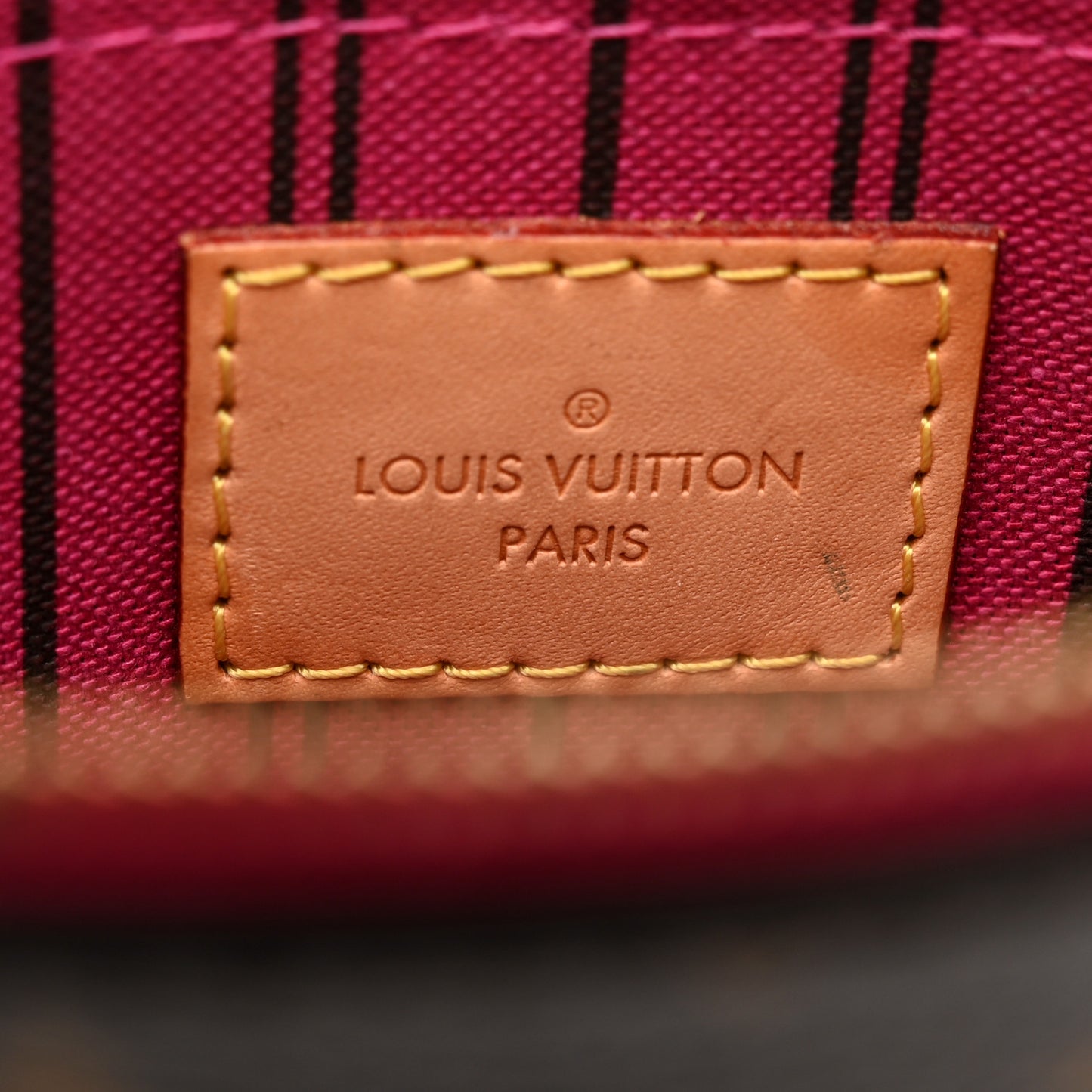 Monogram Neverfull MM GM Pochette Pivoine
