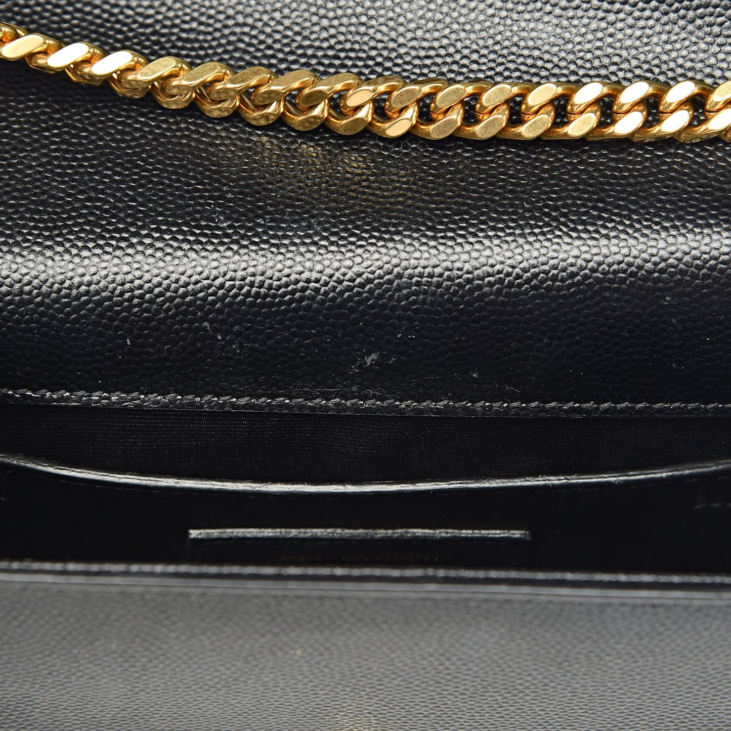 Grain De Poudre Small Monogram Kate Satchel Black