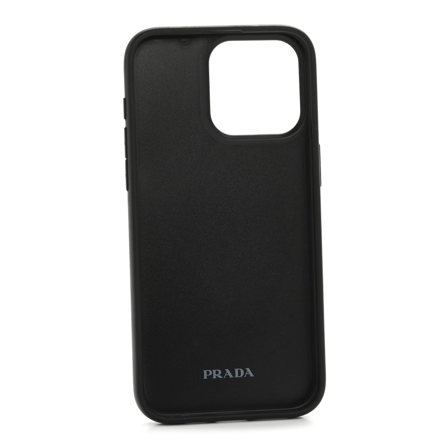 Saffiano Metal iPhone 13 Pro Max Case Black