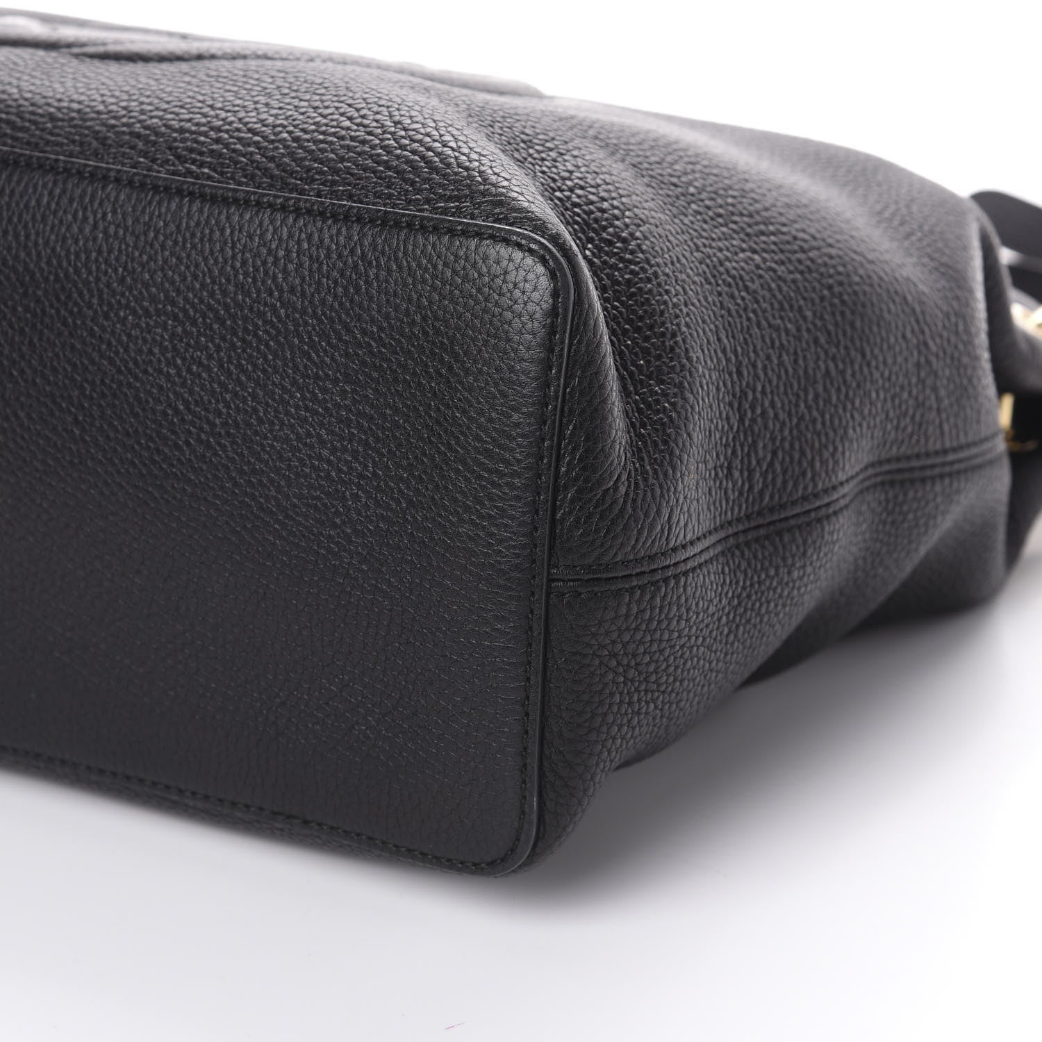 Gucci Pebbled Calfskin Large Soho Hobo Black 9 of 9