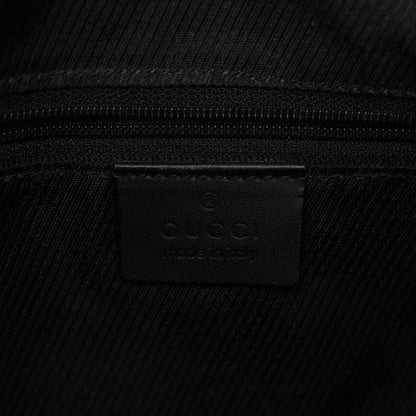 Gucci Monogram Small Jackie O Hobo Black 6 of 11
