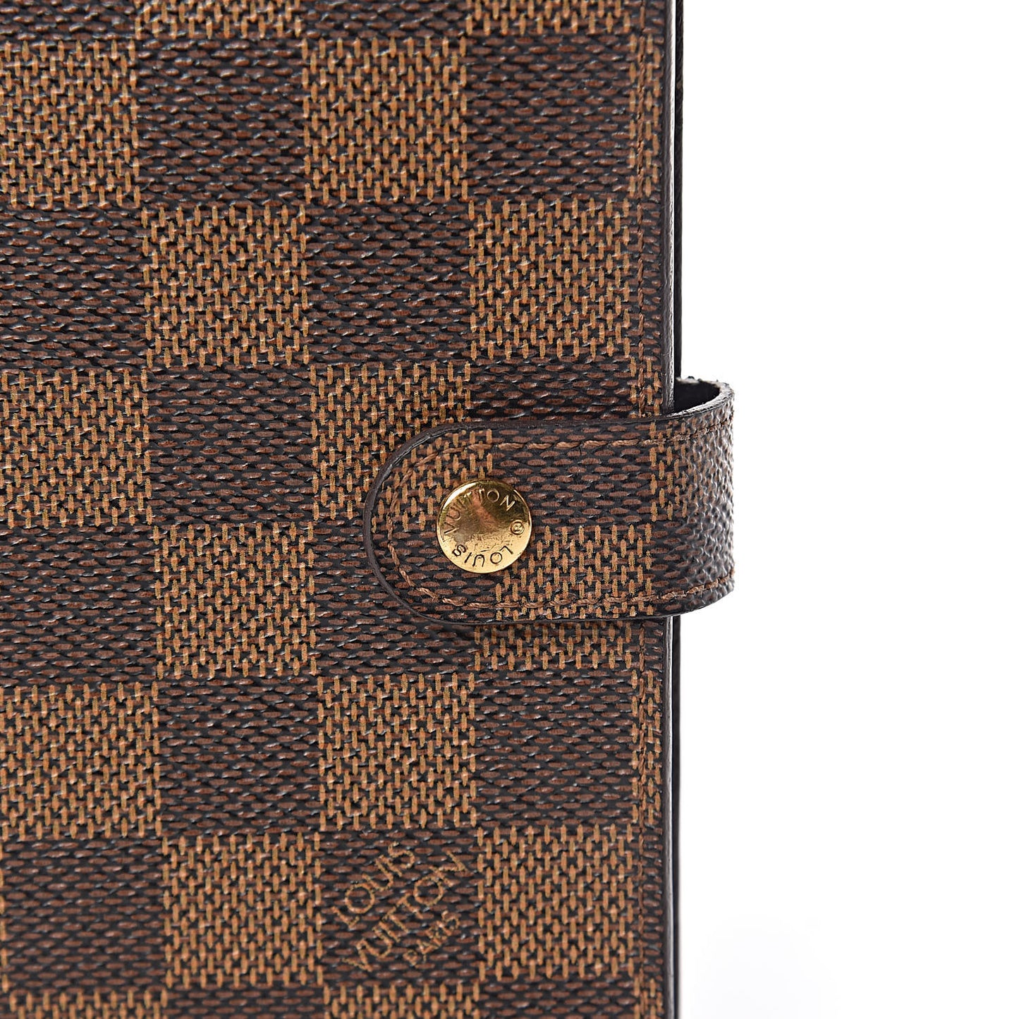 Damier Ebene Small Ring Agenda Cover