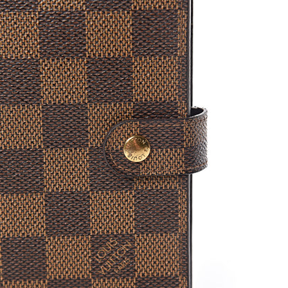 Louis Vuitton Damier Ebene Small Ring Agenda Cover 8 of 8