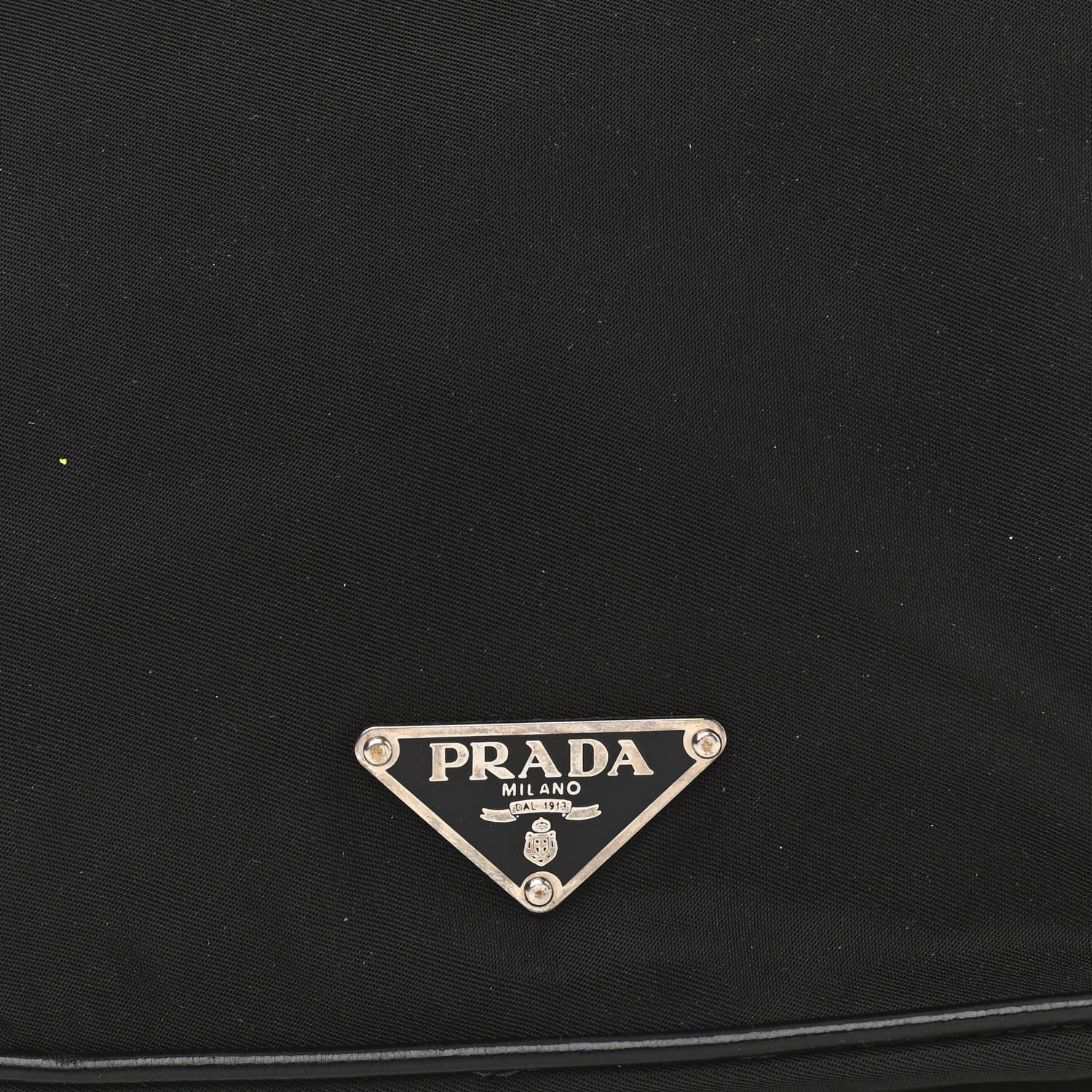 Prada Tessuto Nylon Shoulder Bag Black 8 of 11