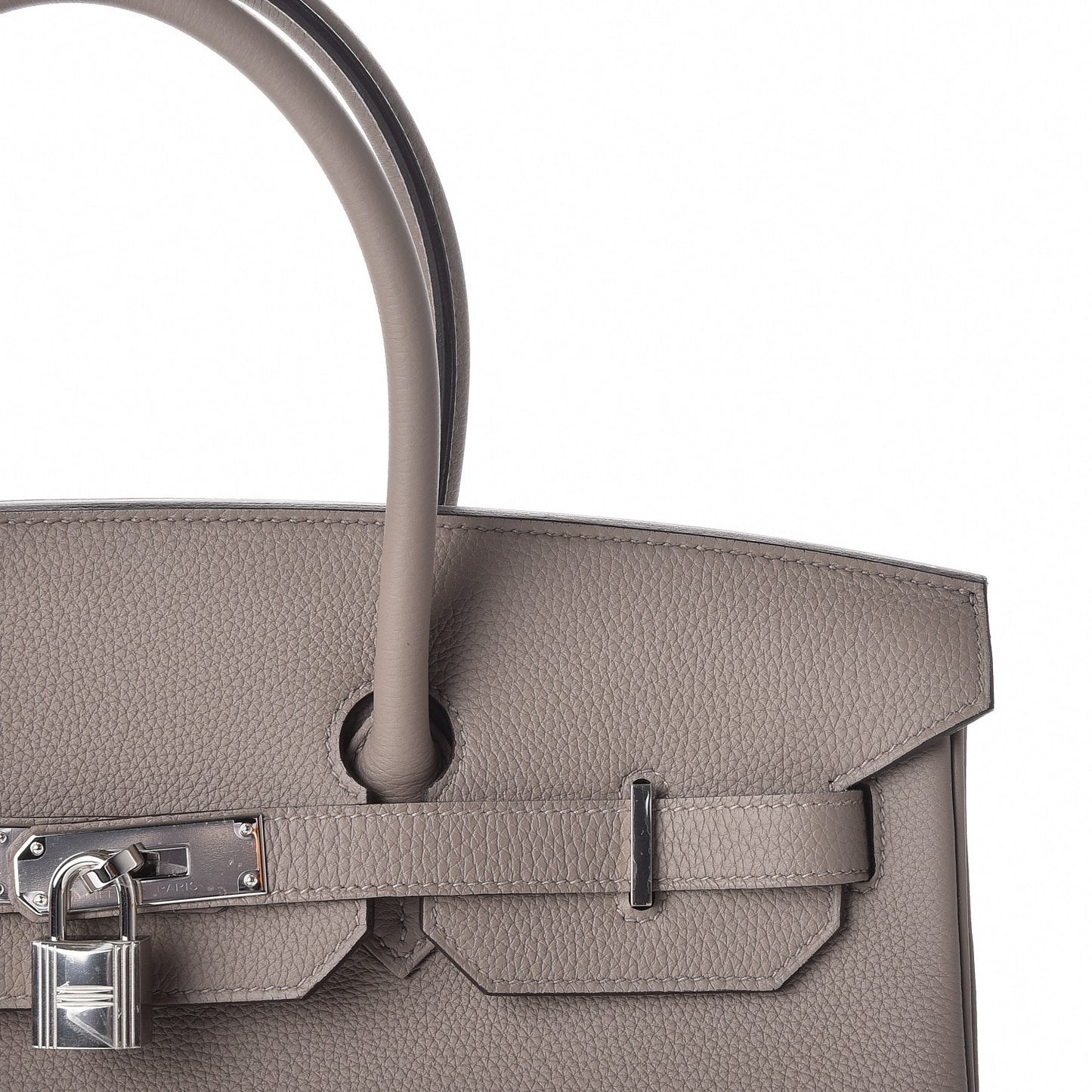 Togo Birkin 35 Gris Asphalte