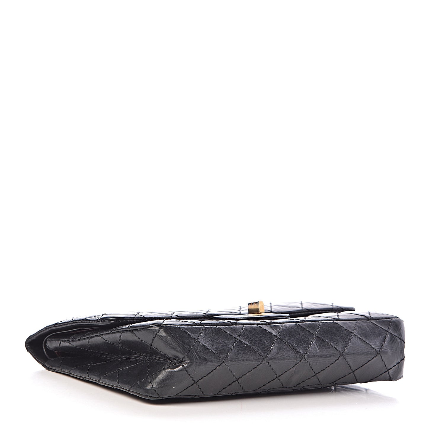 Aged Calfskin 50th Anniversary 2.55 Reissue 225 Flap Black