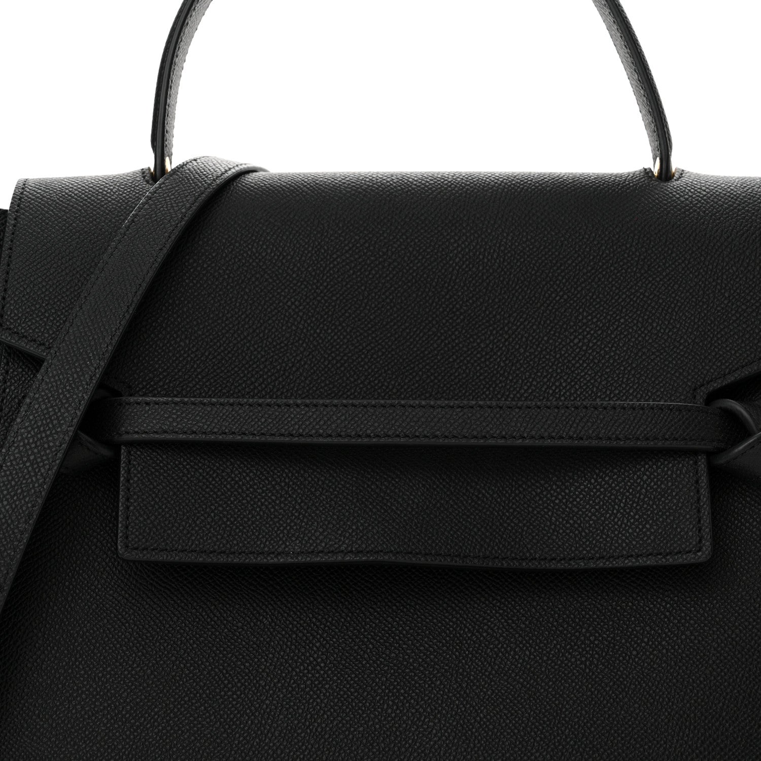 Celine Grained Calfskin Mini Belt Bag Black 8 of 11