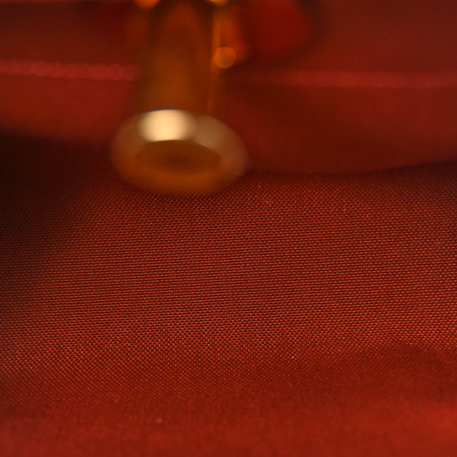 Hermes Military Toile Vache Hunter Herbag Zip Retourne 20 Rouge H 5 of 9