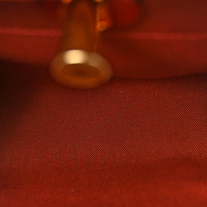 Hermes Military Toile Vache Hunter Herbag Zip Retourne 20 Rouge H 5 of 9