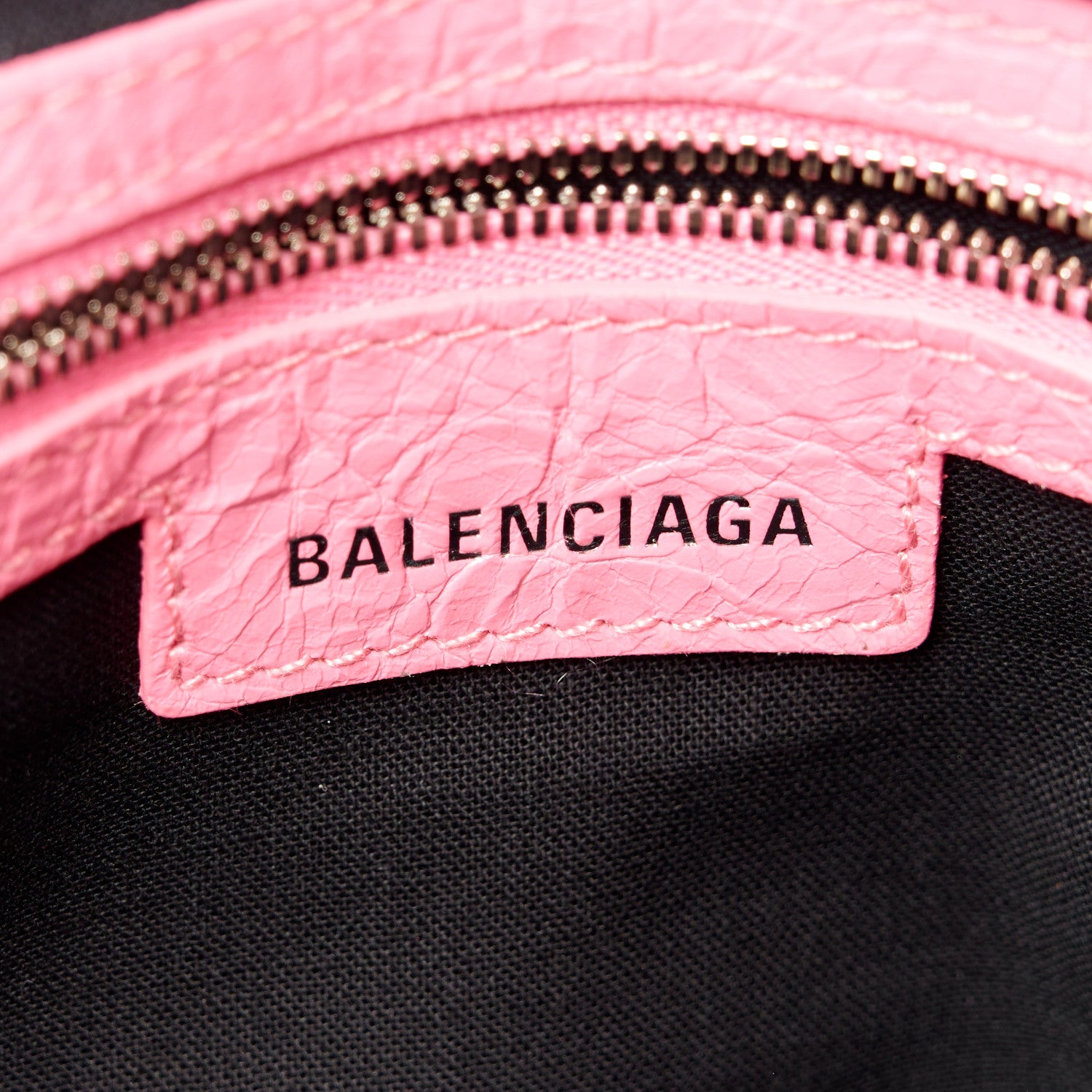 Balenciaga Agneau Arena Neo Cagole City Handbag Sweet Pink 7 of 11