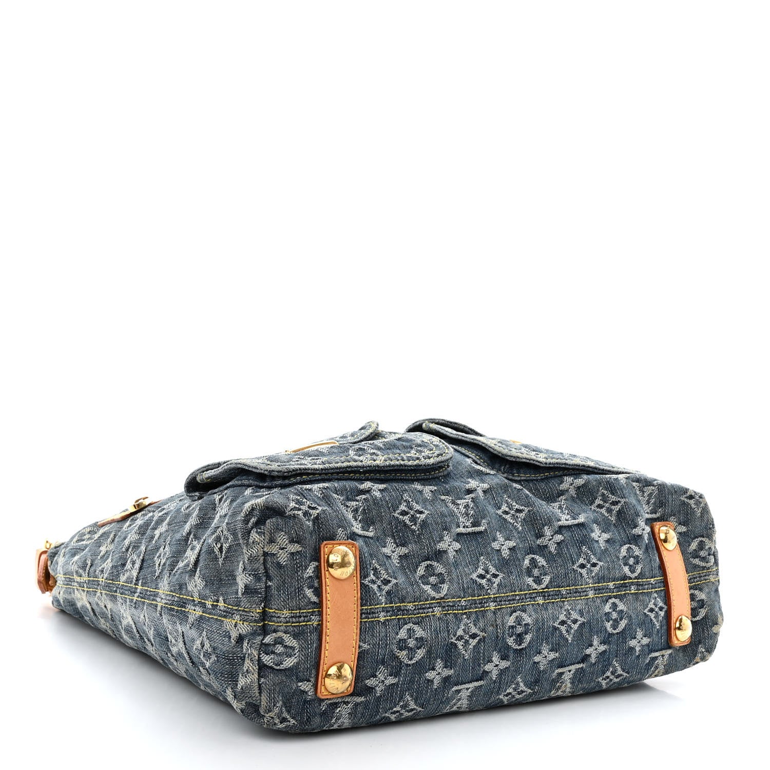 Louis Vuitton Denim Baggy GM Blue 4 of 17
