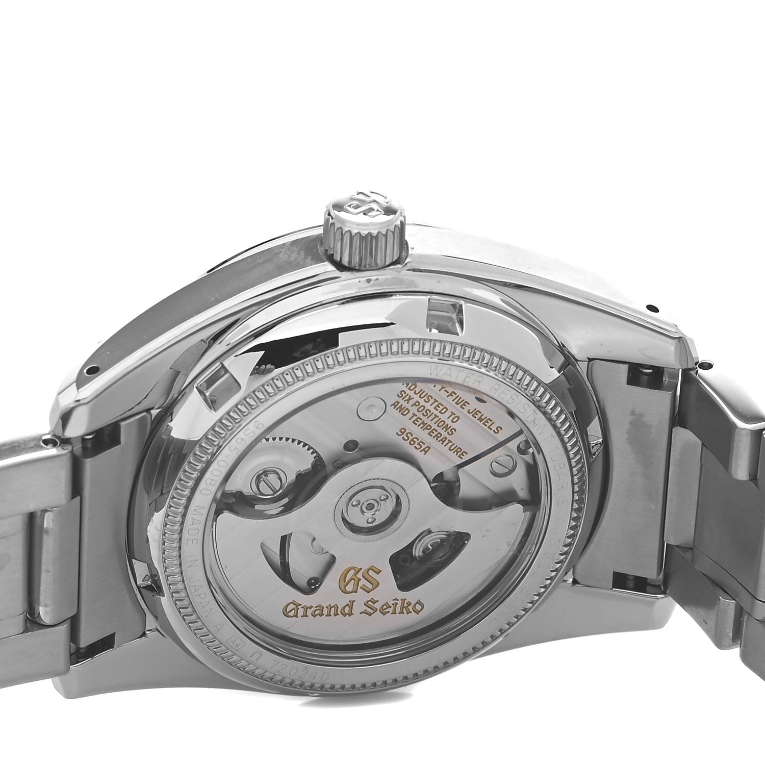 Grand Seiko Stainless Steel 37mm Heritage 3 Day Automatic Watch SBGR251 4 of 5