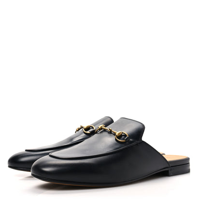 Gucci Calfskin Womens Princetown Slippers 41 Black 3 of 8