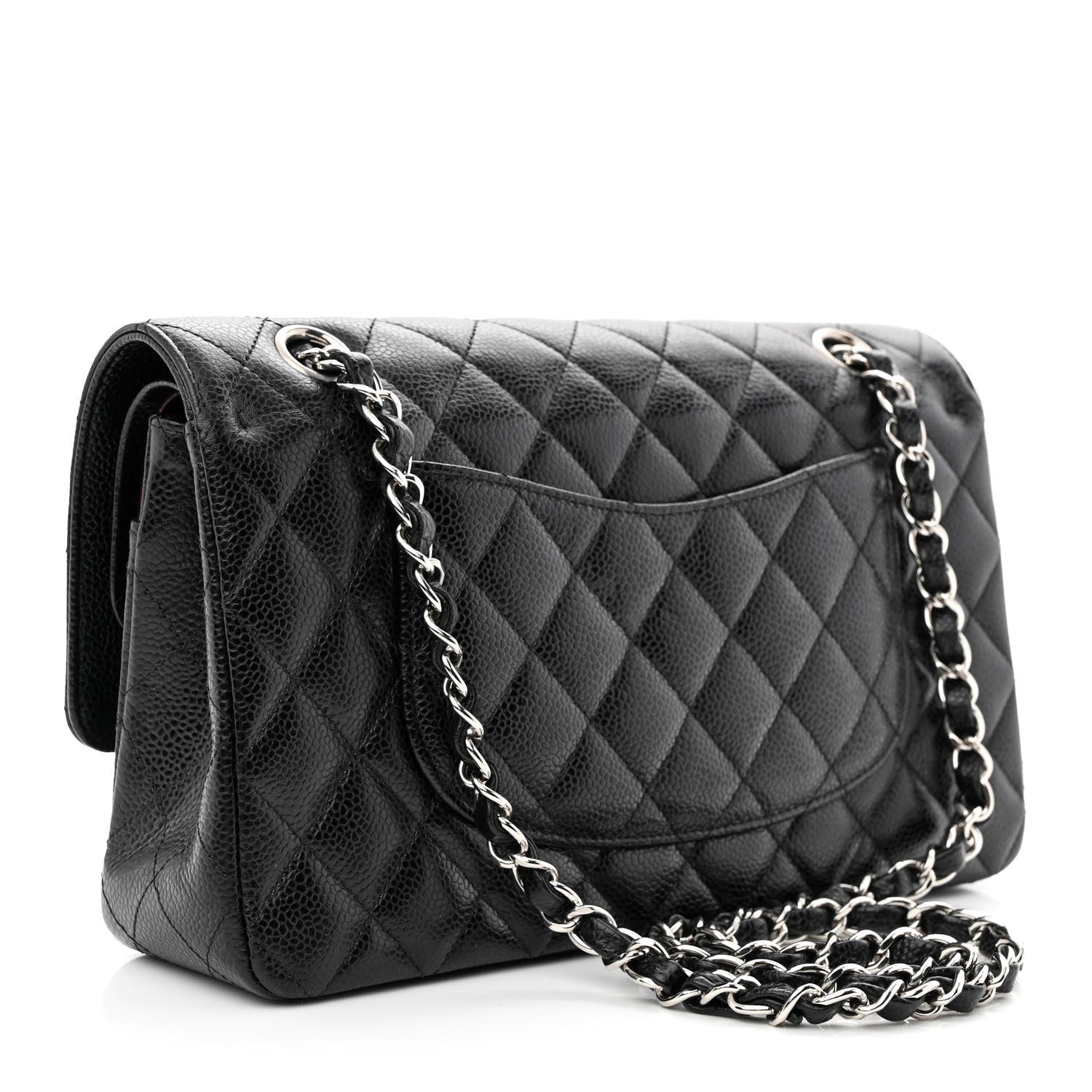 Chanel Caviar Quilted Medium Double Flap Black 3 of 11