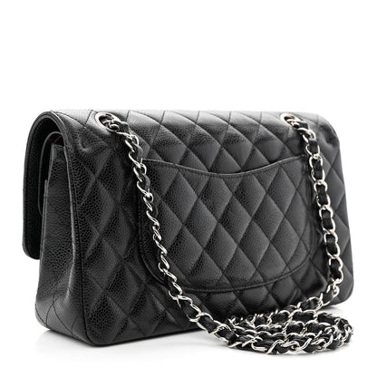 Chanel Caviar Quilted Medium Double Flap Black 3 of 11