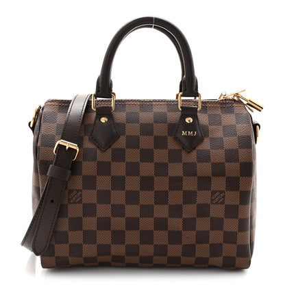 Louis Vuitton Damier Ebene Speedy Bandouliere 25 1 of 11