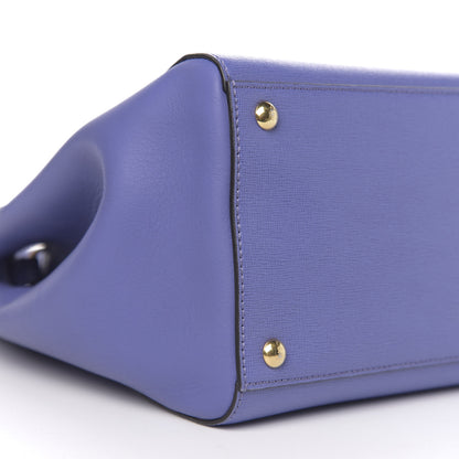 Fendi Vitello Elite Regular 2Jours Tote Cassis 6 of 8