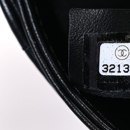 Chanel Calfskin Quilted CC Uniform Flap Belt Bag Black 8 of 11