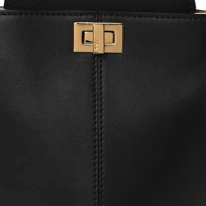 Fendi Vitello Grace Matte Mini Guitar Bag Black 8 of 10