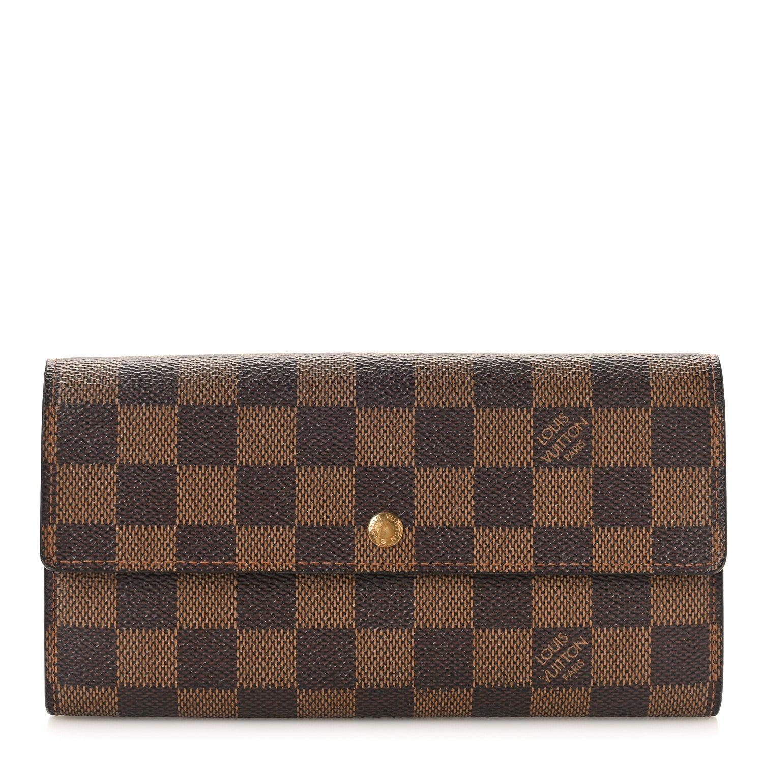 Louis Vuitton Damier Ebene Sarah Wallet 1 of 9