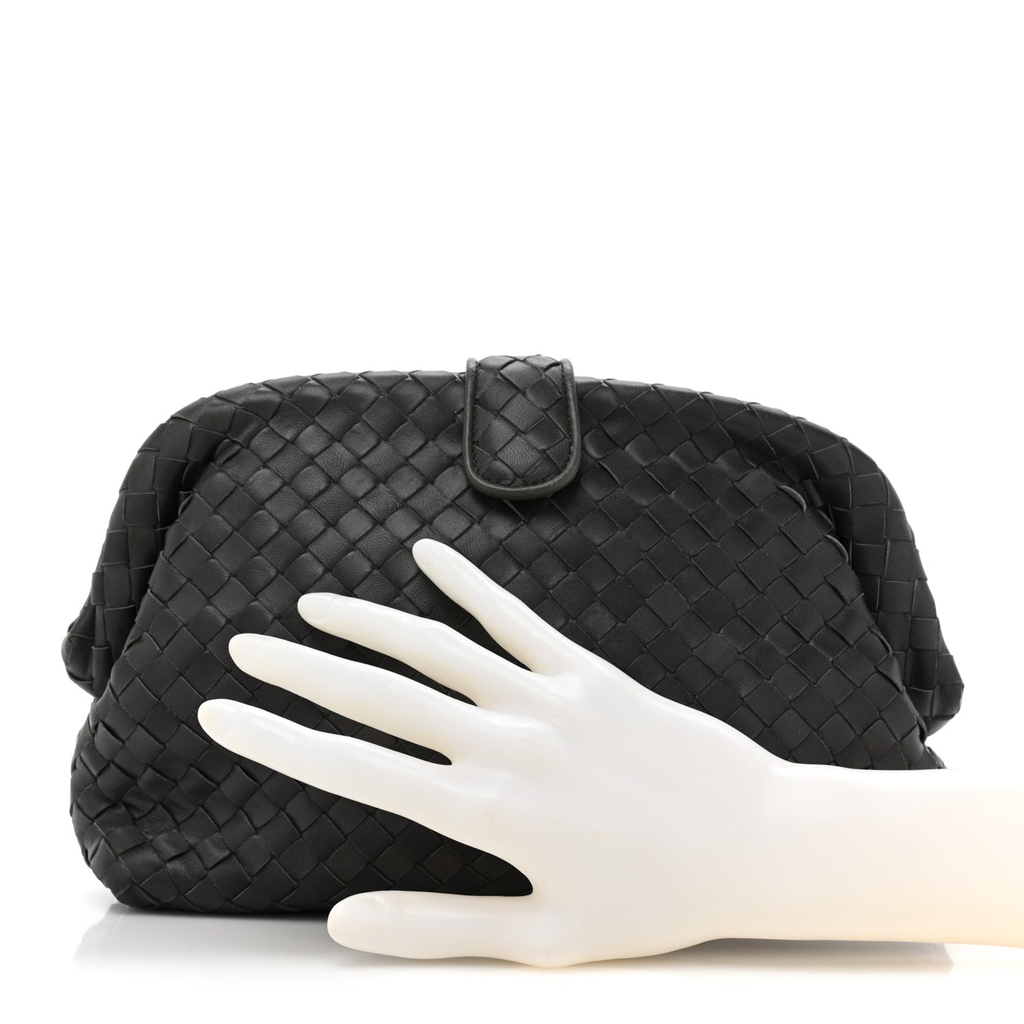 Nappa Intrecciato The Lauren 1980 Clutch Shadow