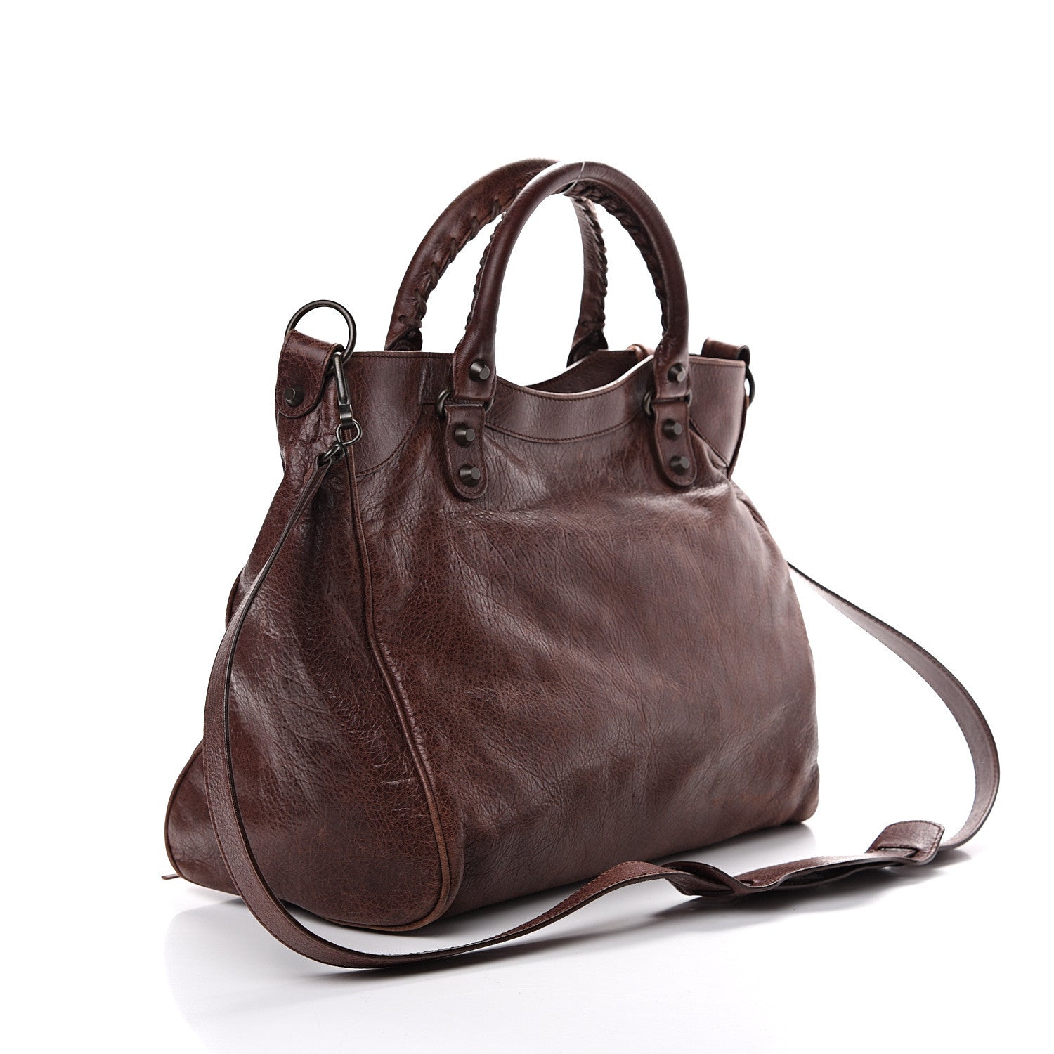 Balenciaga Agneau Classic Hardware Velo Castagna 2 of 12