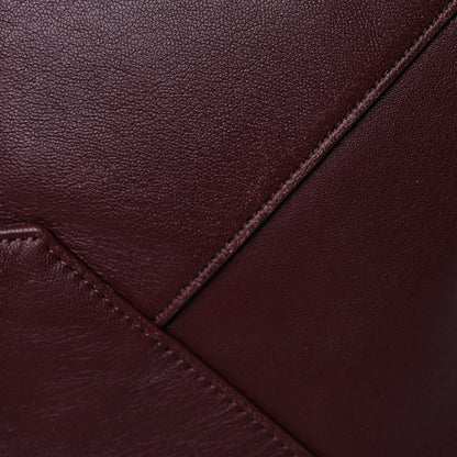 Celine Lambskin Horizontal Bi-Color Cabas Hibiscus Rust 14 of 14