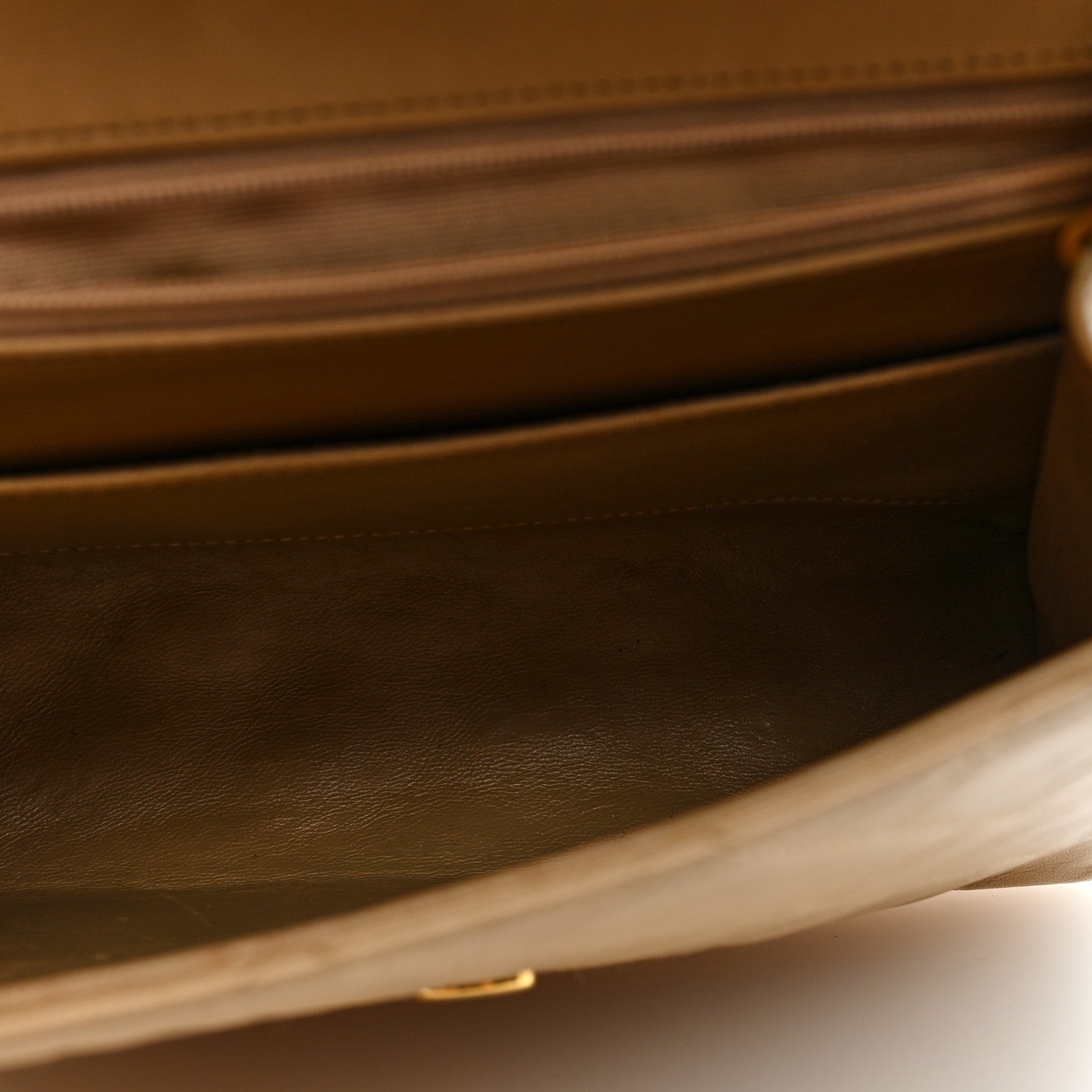 Chanel Lambskin Quilted Envelope Flap Beige 5 of 10