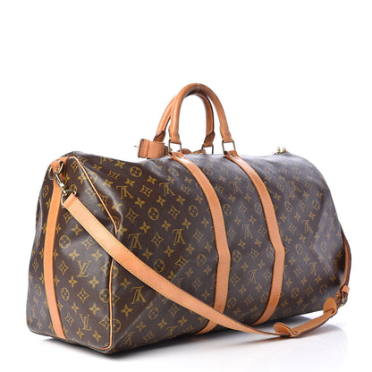Louis Vuitton Monogram Keepall Bandouliere 55 3 of 26