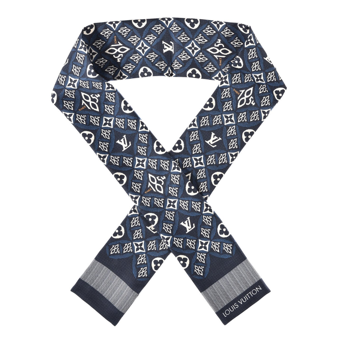 Silk Since 1854 Bandeau Blue