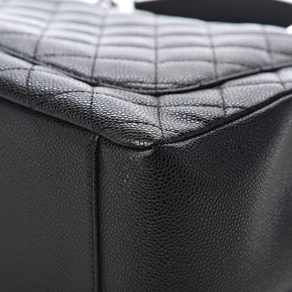 Chanel Caviar Quilted Grand Shopping Tote GST Black 11 of 12