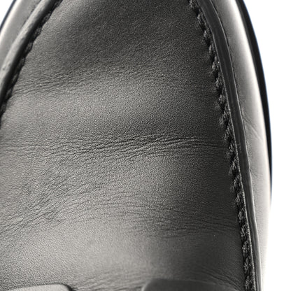 Hermes Calfskin Ivy Loafer 36.5 Black 12 of 13