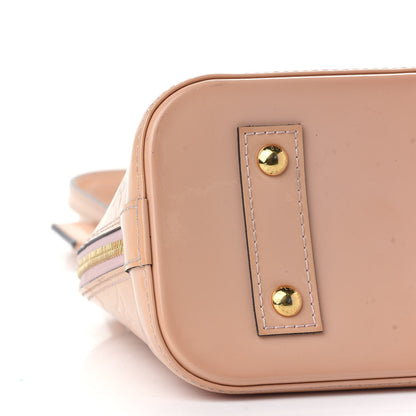 Louis Vuitton Vernis Alma BB Rose Florentin 7 of 8