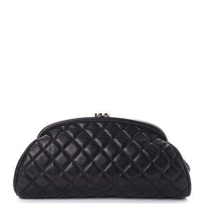 Chanel Lambskin Quilted Timeless Clutch Black 1 of 8