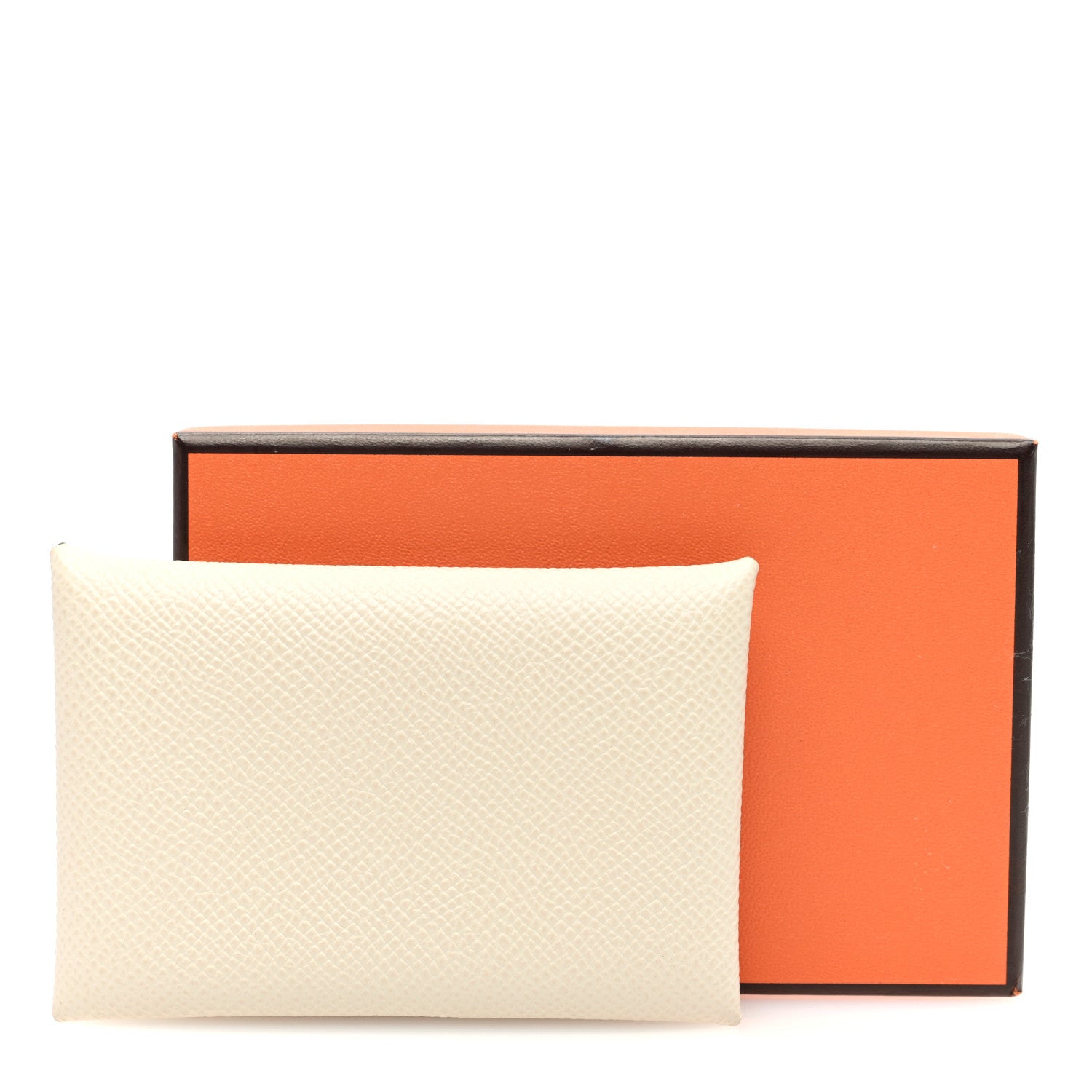 Hermes Epsom Calvi Card Case Craie 5 of 7