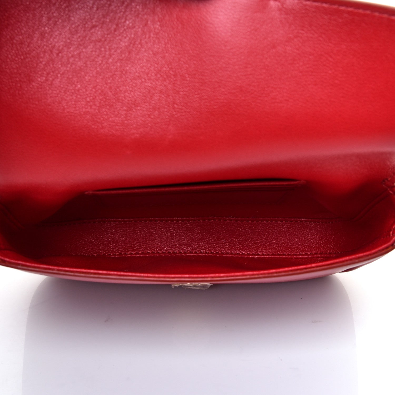 Celine Smooth Calfskin Tassel Belt Bag Red 5 of 9