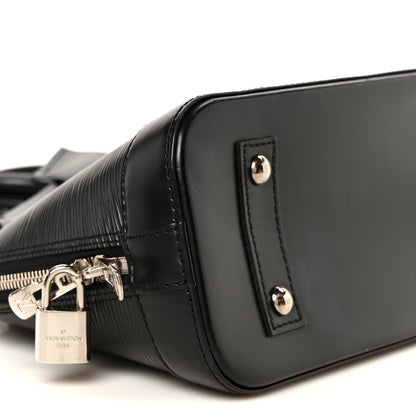 Louis Vuitton Epi Alma BB Black 11 of 12