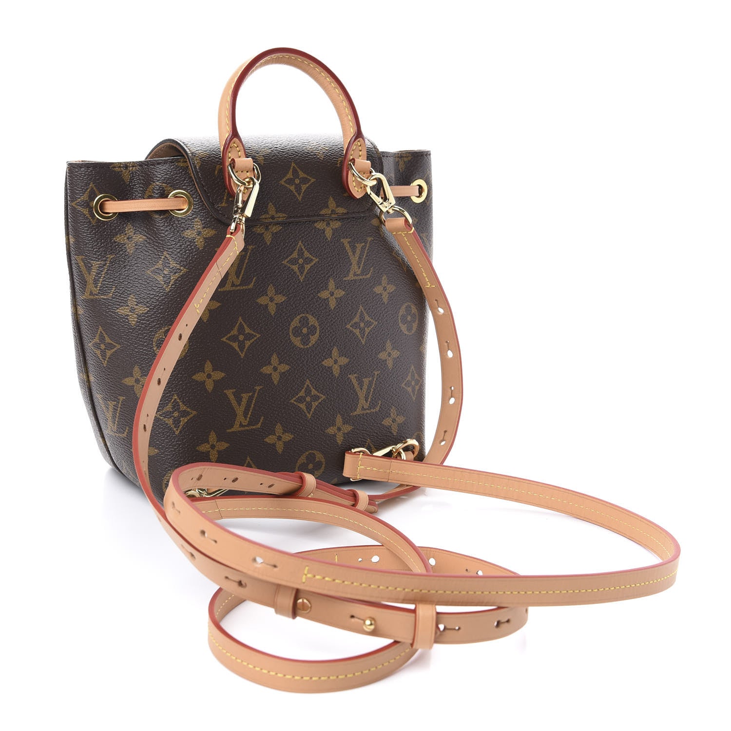 Louis Vuitton Monogram Montsouris BB Backpack Natural 2 of 10