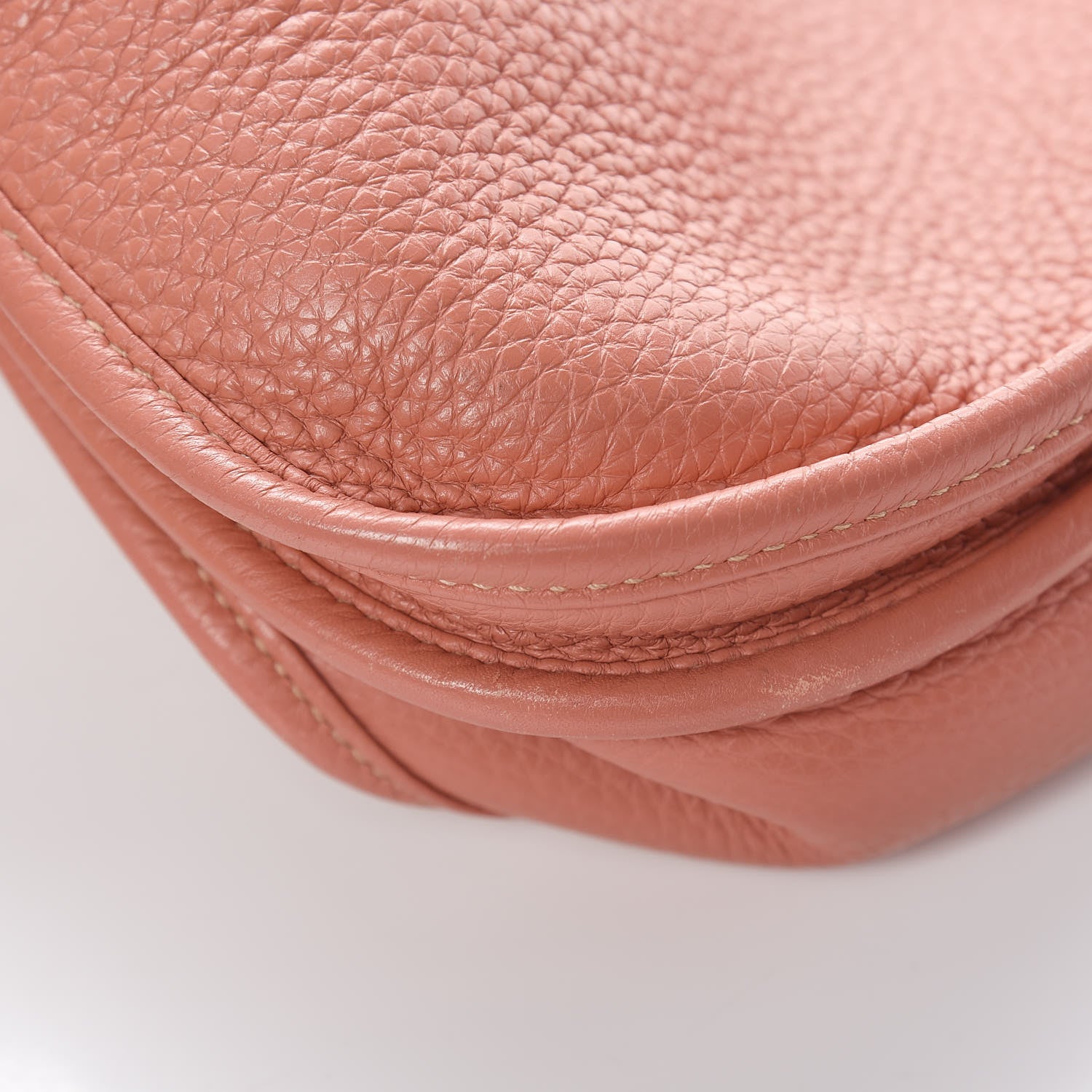 Hermes Taurillon Clemence Amazone Evelyne III PM Crevette 11 of 20