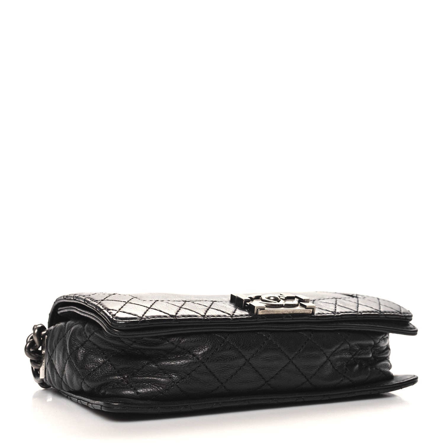 Chanel Calfskin Medium Boy Reverso Flap Black 4 of 10