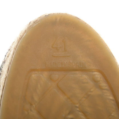 Chanel Denim Canvas Espadrilles 41 Blue Noir 5 of 7