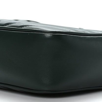 Saint Laurent Calfskin Matelasse Monogram Lou Camera Bag Military Green 9 of 9