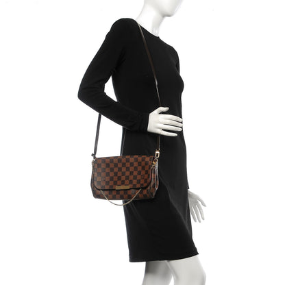 Louis Vuitton Damier Ebene Favorite MM 2 of 8