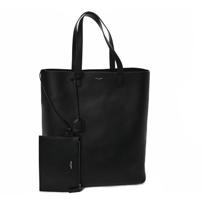 Saint Laurent Calfskin Bold Shopping Tote Black 1 of 8
