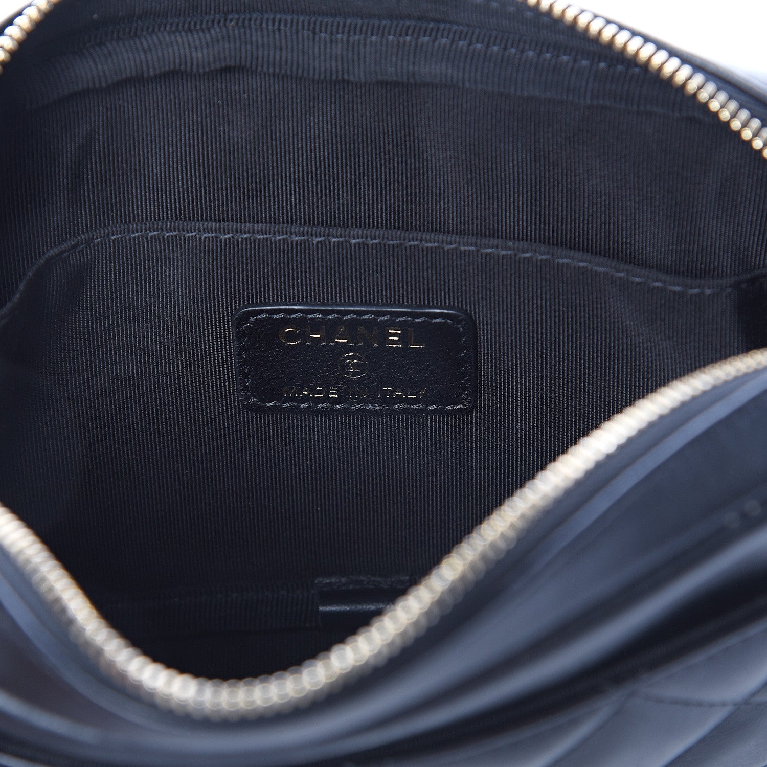 Chanel Lambskin Quilted Waist Bag Black 6 of 9