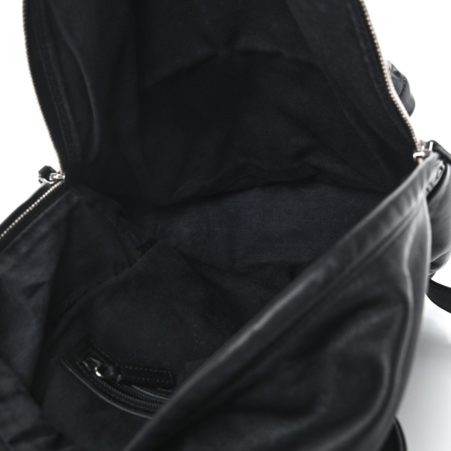 Smooth Calfskin Small Backpack Black