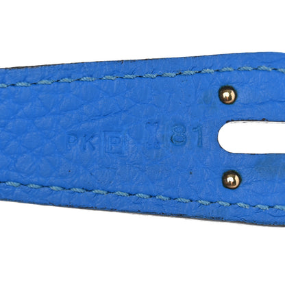 Hermes Taurillon Clemence Lindy 30 Bleu Hydra 7 of 10