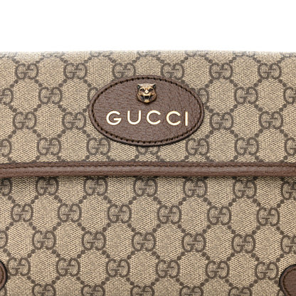 Gucci GG Supreme Monogram Neo Vintage Web Belt Bag Brown 9 of 11