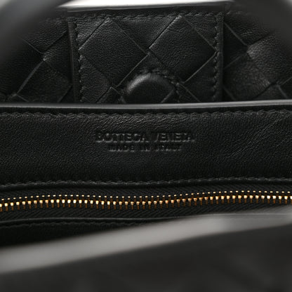 Bottega Veneta Nappa Intrecciato Small Andiamo Shoulder Bag Black 6 of 9